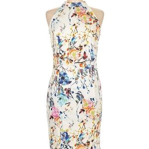 VENUS Strapless Floral Dress - Multicolor